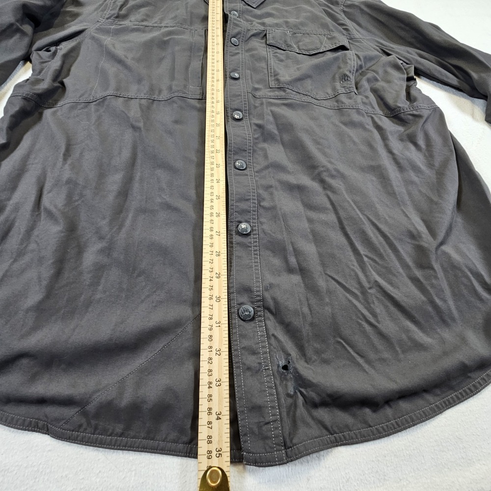 Alaskan Hardgear Tech Shirt Mens 2XL Gray Hiking Fishing Outdoor Long Sleeve - Picture 10 of 12